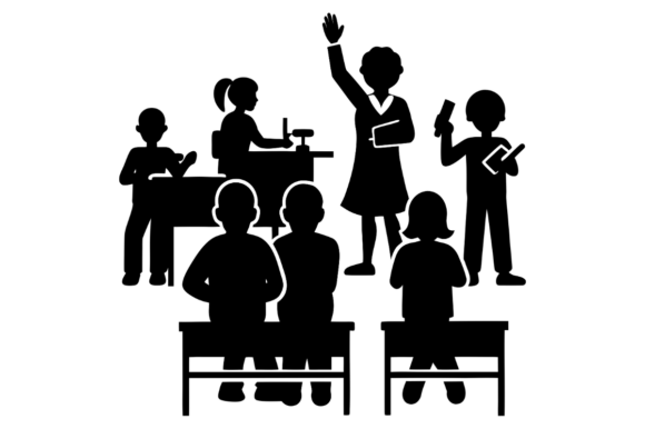 A Classroom Silhouette for Thoughtful Embroidery