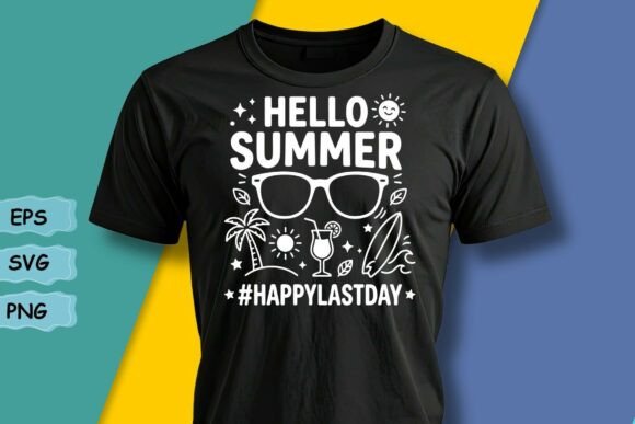A Designer's Review: Hello Summer Last Day of School Shirt