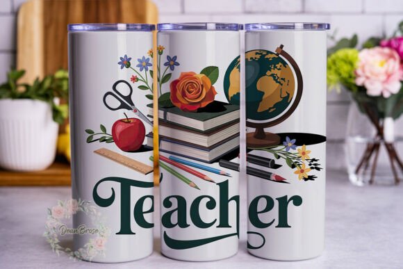 A Designer's Review of the Teacher Appreciation Floral Books Design