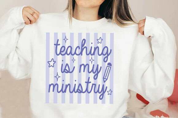 An Embroidery Designer's Review of Teaching is My Ministry PNG