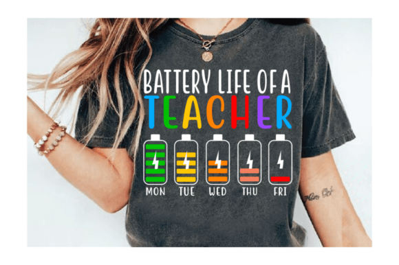 Battery Life of a Teacher: Embroidery Design Review