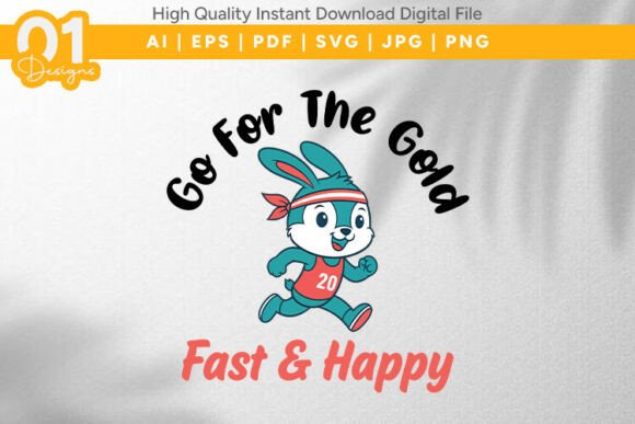 Fast Happy Sports Bunny Kids SVG: An Embroidery Review