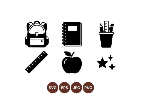 Minimal School Supplies Icons: A Practical Embroidery Review