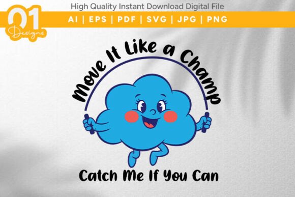 Move It Like a Champ Cloud SVG: An Embroidery Review