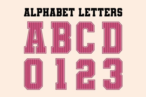 Reviewing the Pink Neon Striped School Letter PNG