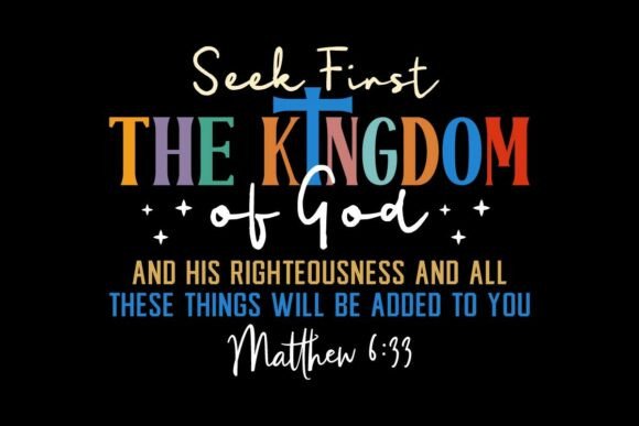 Seek First the Kingdom of God SVG: An Embroidery Review