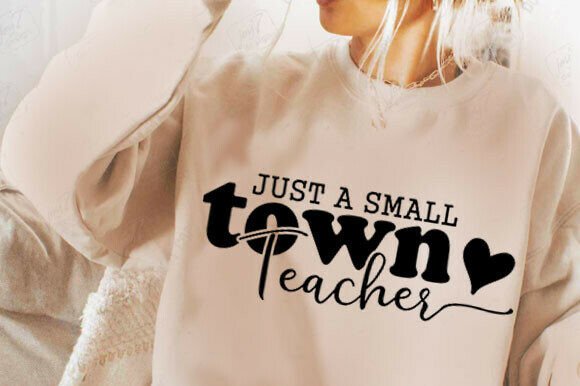 Small Town Teacher Png: Embroidery Design Review
