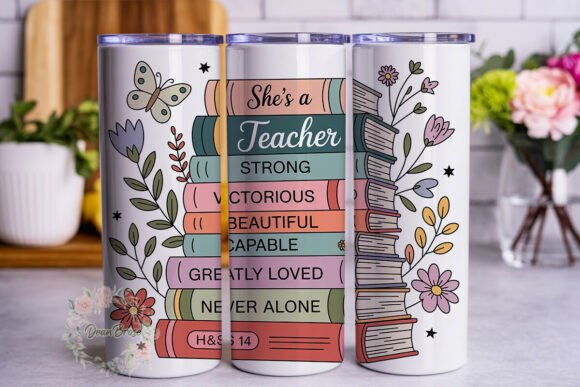 Teacher Books Floral Tumbler Wrap: A Designer’s Review