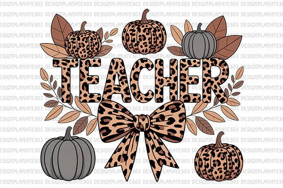 Teacher Leopard Png: A Charismatic Design for Embroidered Projects